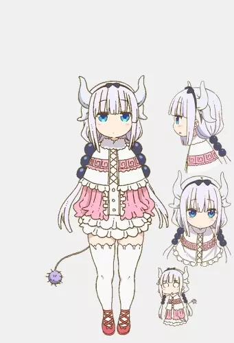 Kanna Kamui, personagens de Kobayashi-san