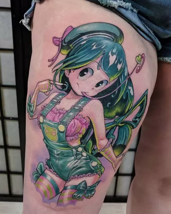 top 10 tatuagens Boku no hero academia asui