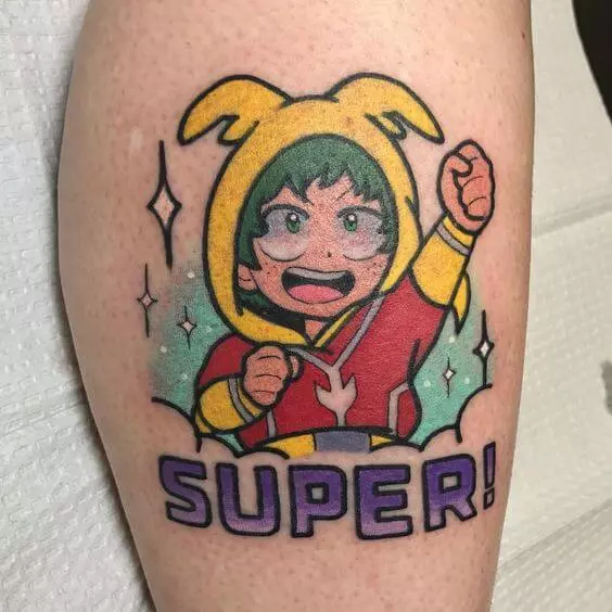 top 10 tatuagens Boku no hero academia deku