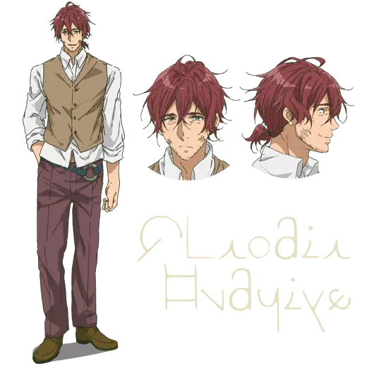 Os personagens de Violet Evergarden da Netflix