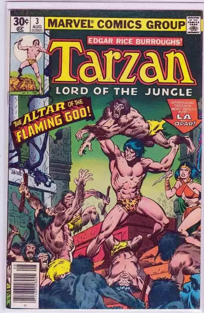 lançamentos pipoca e nanquim 2022. Tarzan de Roy Thomas (Marvel)