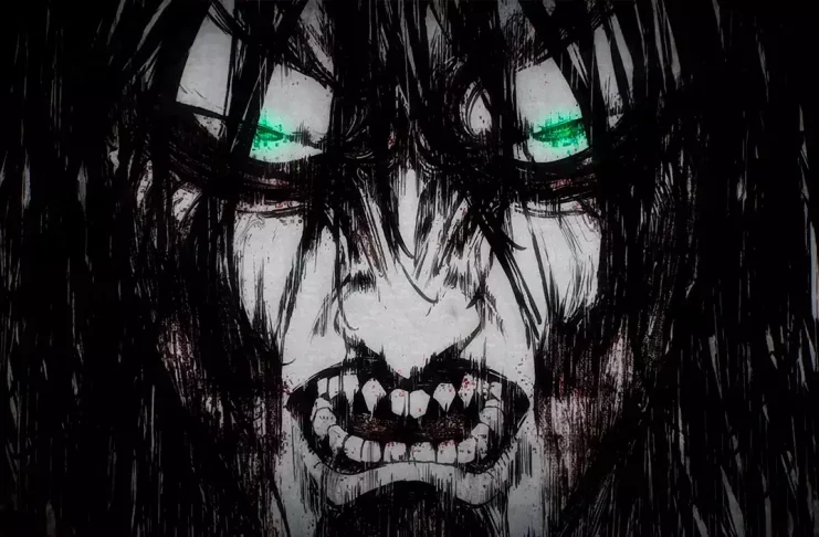 Eren e o Rugido da Terra Shingeki no Kyojin Episódio 81