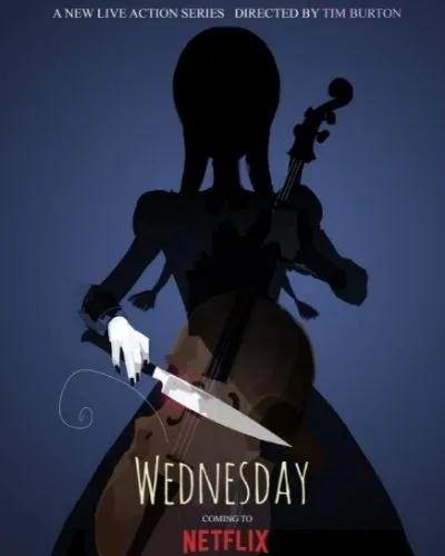 Wednesday - séries mais esperadas de 2022