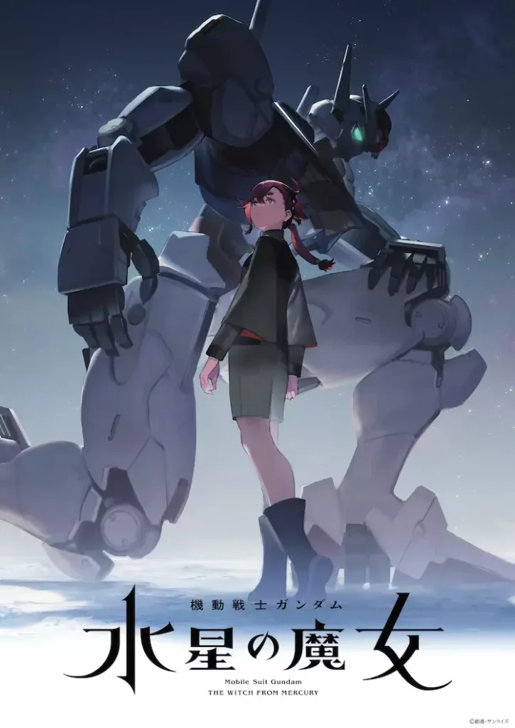 Primeira heroína de Mobile Suit Gundam: The Witch From Mercury é anunciada