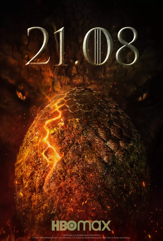 House of the Dragon estreia dia 21 de agosto