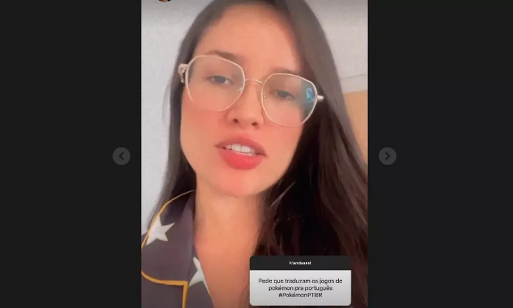 Ex-BBB Juliette diz que é safadeza não ter Pokémon em português; assunto entrou no TOP 10 mundial no Twitter