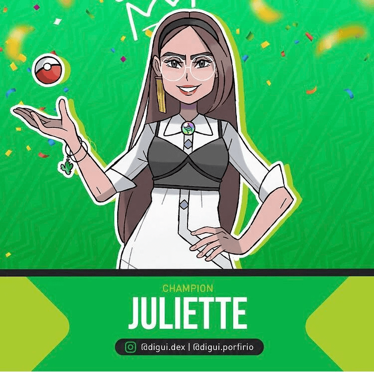 Artistas transformam Juliette em Treinadora Pokémon para apoiar