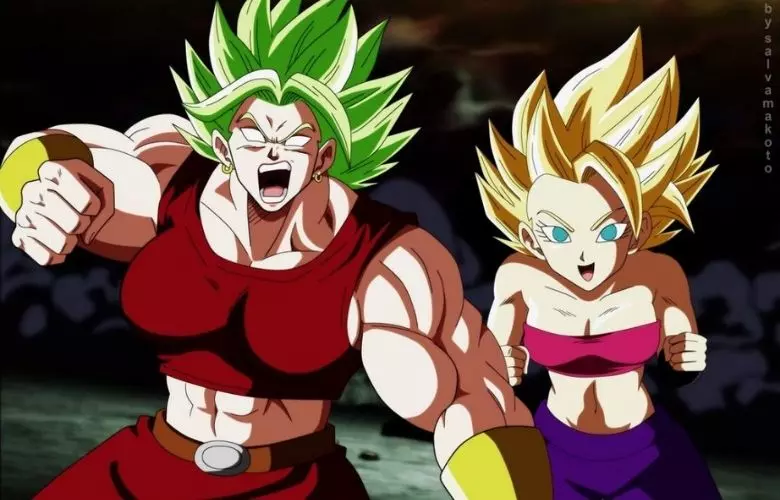 Caulifla & Kale (Dragon Ball) 30 mulheres mais poderosas dos animes