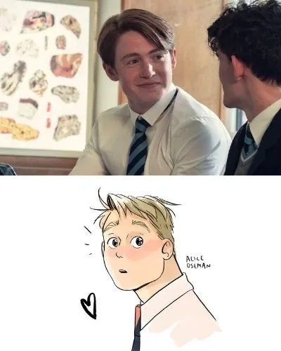 Kit Connor - Nick Nelson - personagens de Heartstopper