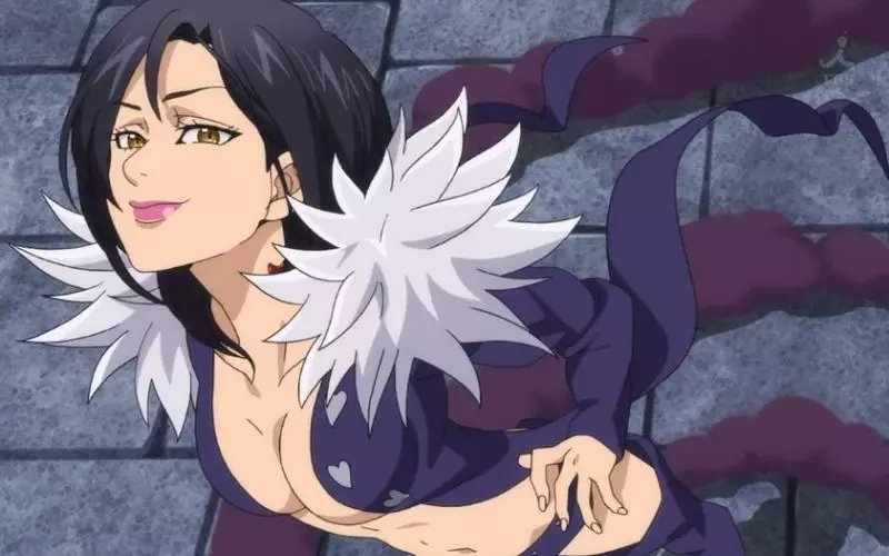 Merlin (Seven Deadly Sins) 30 mulheres mais poderosas dos animes