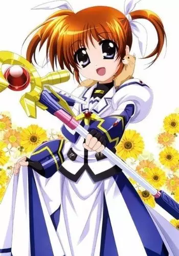 Nanoha Takamachi (Magical Girl Lyrical Nanoha) 30 mulheres mais poderosas dos animes
