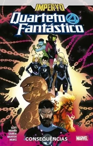 Quarteto Fantástico Vol. 7 - lançamentos de HQs mais aguardados de Abril de 2022, da Editora Panini!