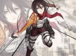 mikasa ackerman As 30 mulheres mais poderosas dos animes