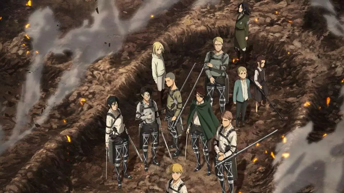 Assistir Shingeki no Kyojin Season 3 (Dublado) - Episódio 2 - Goyabu