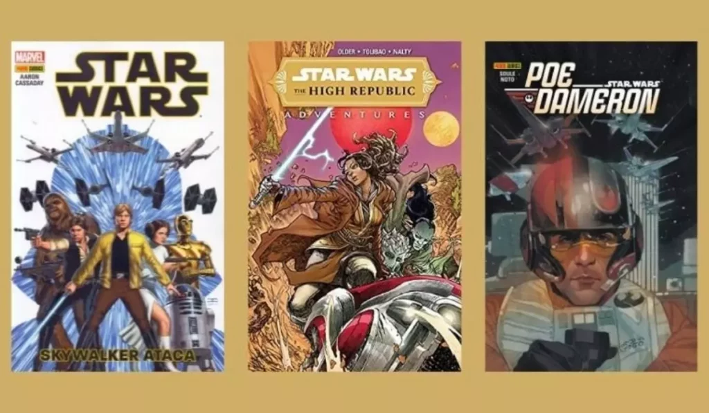 HQs da saga Star Wars - Reprodução/Amazon