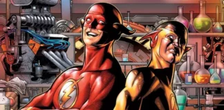 The Flash e Kid Flash lançam novos trajes furtivos The Flash e Kid Flash