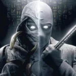 Cavaleiro da Lua (Marvel Disney+) – Resenha poster de cavaleiro da lua marvel com personagens cavaleiro da lua e mr knight