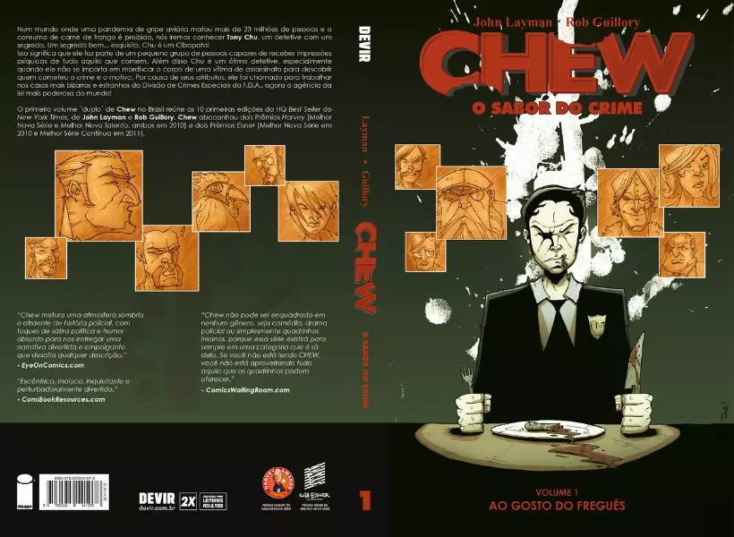 Chew vol. 01 - O Sabor do Crime