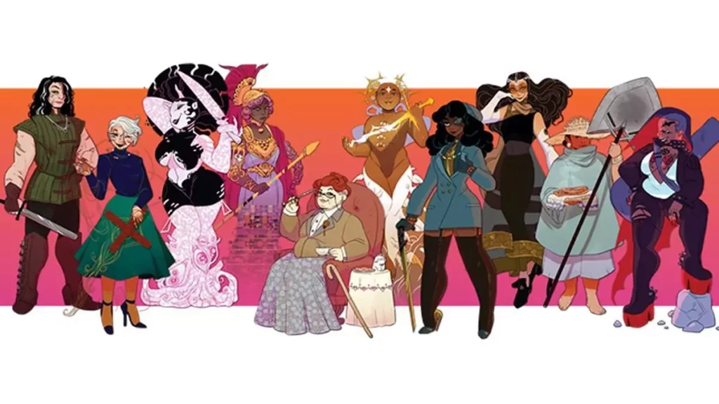 Thirsty Sword Lesbians - RPGs de mesa LGBTQ+ para jogar com os amigos