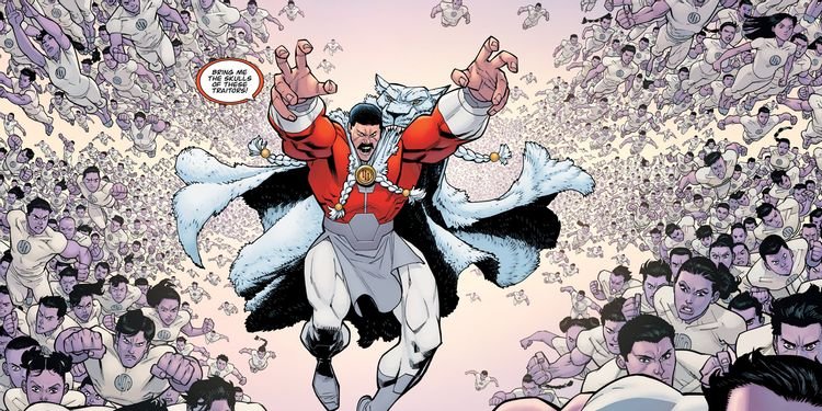 Thragg personagens mais fortes em Invincible