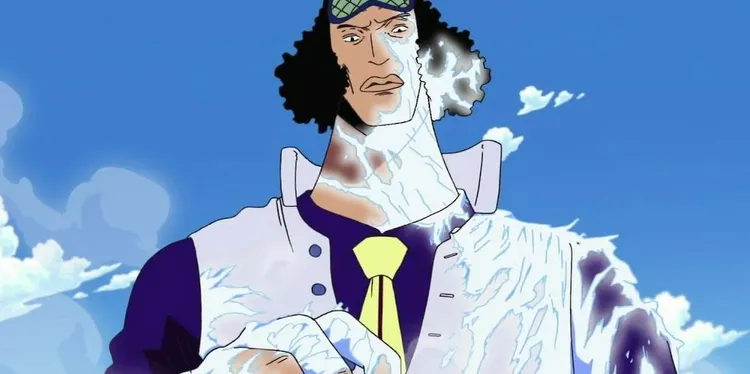 Aokiji Os 10 fuzileiros navais mais heroicos de One Piece