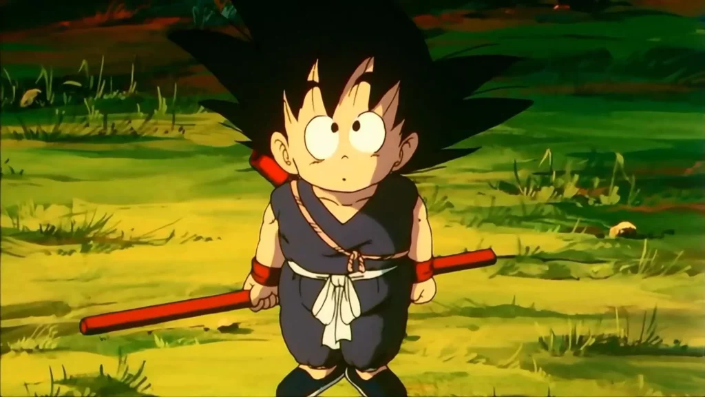 Son Goku em Dragon Ball: A Lenda de Shenlong