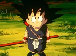 Son Goku em Dragon Ball: A Lenda de Shenlong