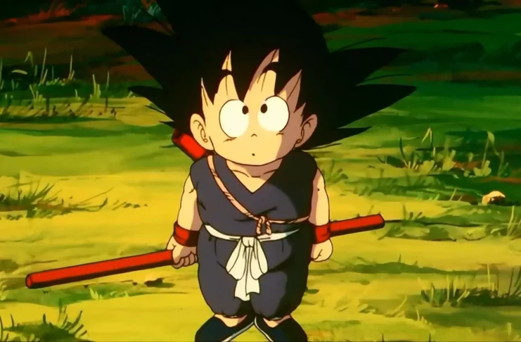 Son Goku em Dragon Ball: A Lenda de Shenlong