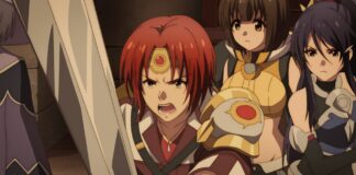 Black Summoner episódio 7 da série em anime – Batalha contra os heróis Reprodução: Kuro no Shoukanshi (Black Summoner)
