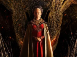 Mlly Alcock como Jovem Rhaenyra em House of the Dragon. Imagem: HBO