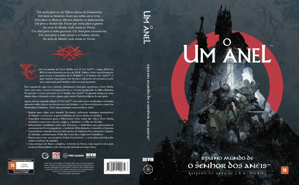 O Um Anel: RPG No Mundo de O Senhor dos Anéis Nova Edição