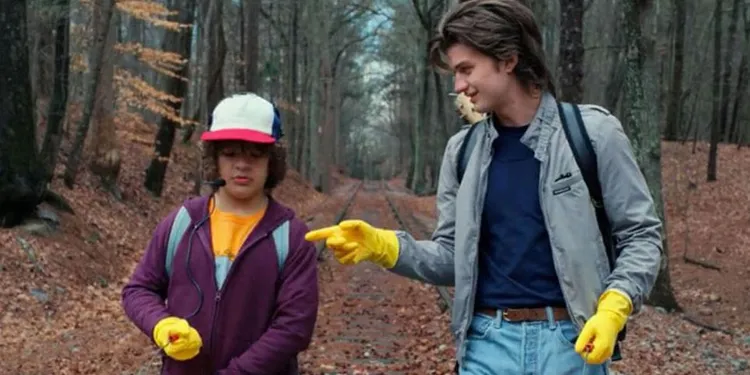 Dustin e Steve Harrington (Reprodução: Stranger Things/Netflix)