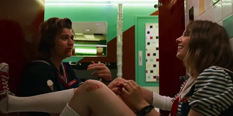 Steve e Robin (Reprodução: Stranger Things/Netflix)