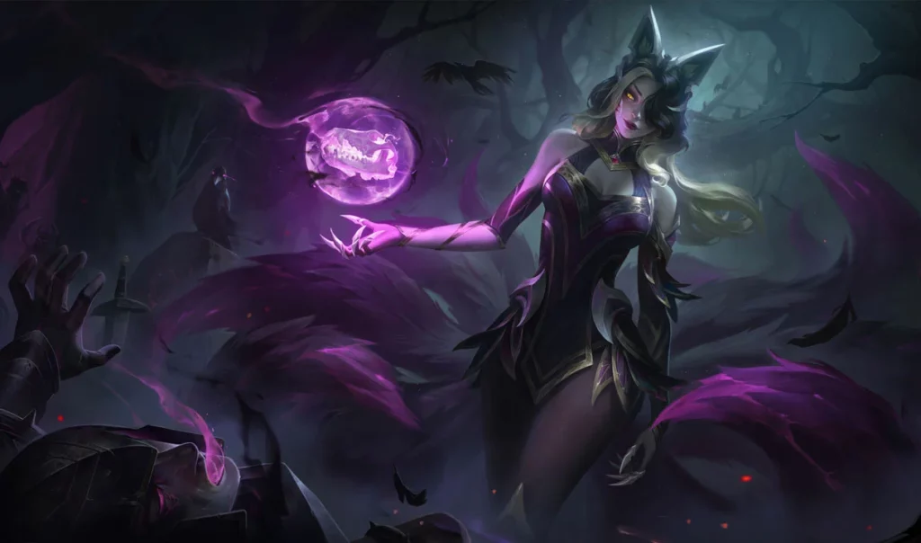 Ahri, a Raposa de Nove Caudas de League of Legends (Reprodução: Riot Games)