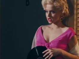 Ana de Armas como Marilyn Monroe no filme Blonde (Foto: Reprodução/Netflix)