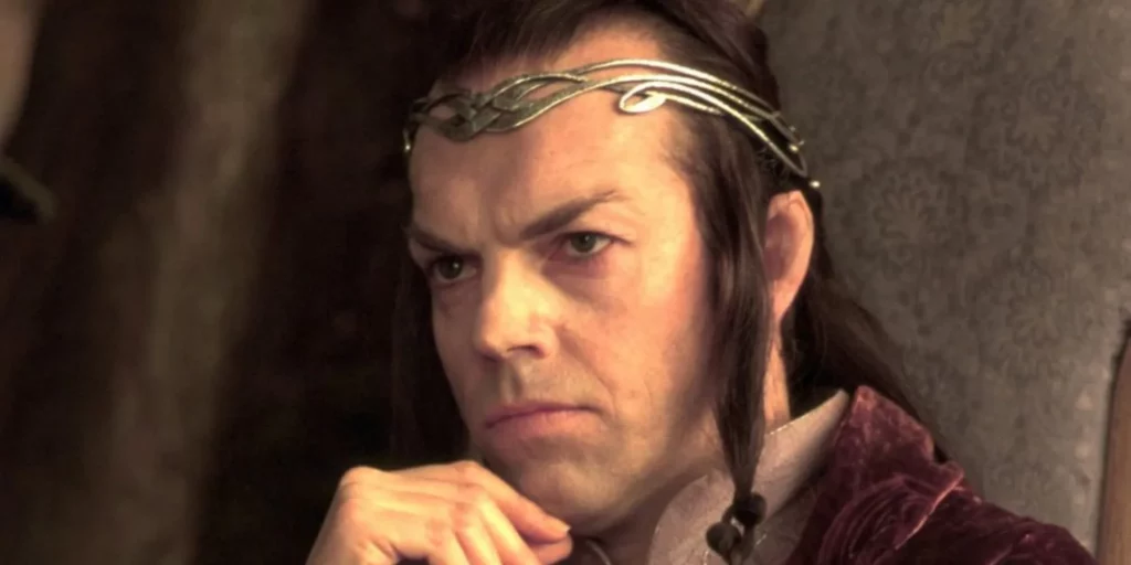 Hugo Weaving Elrond em Senhor dos Anéis