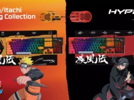 HyperX anuncia edição limitada de produtos em colaboração com Naruto: Shippuden