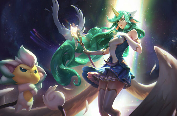 Soraka, a Filha das Estrelas de League of Legends