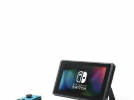 Console New Nintendo Switch - Azul Neon e Vermelho Neon