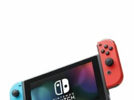 Console New Nintendo Switch - Azul Neon e Vermelho Neon