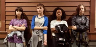 Séries baseadas em quadrinhos que foram canceladas Paper Girls (2022)