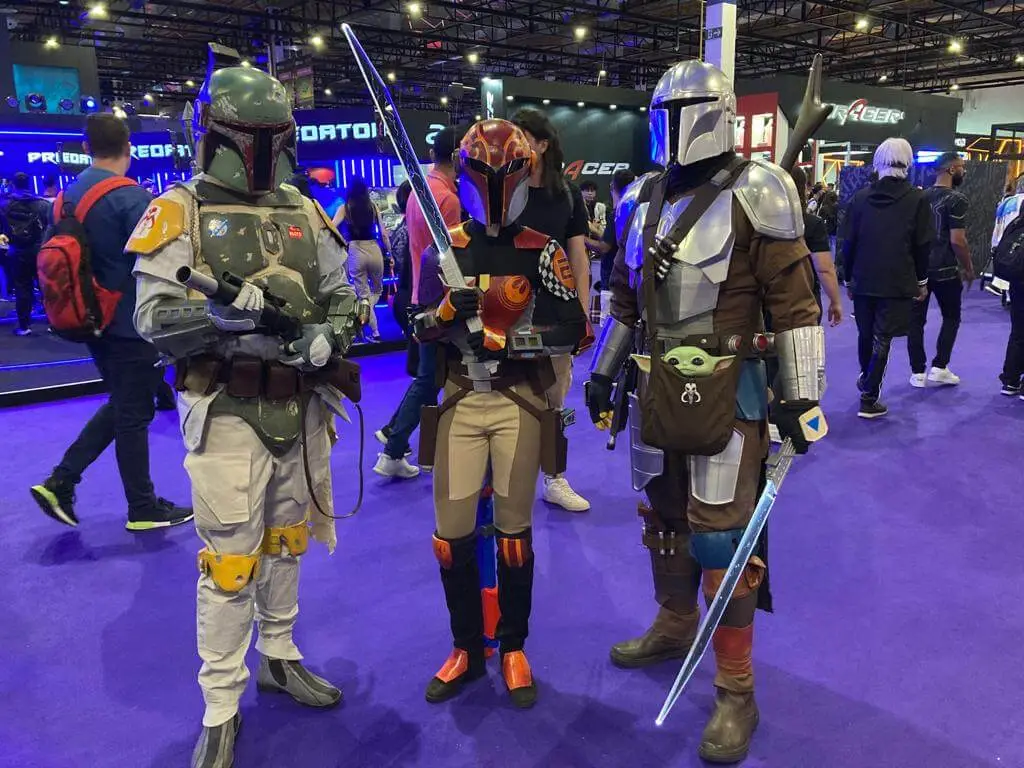cosplays bgs 2022 mandalorian