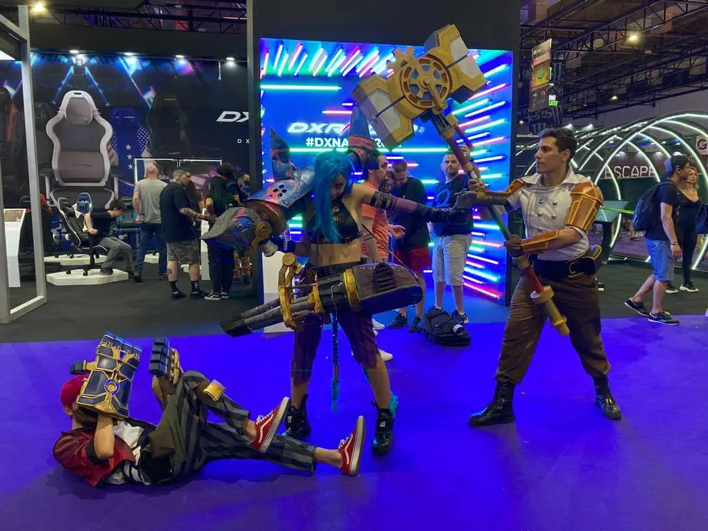 cosplays bgs 2022 arcane