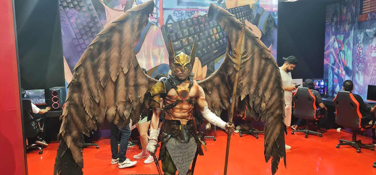 cosplays bgs 2022 gavião