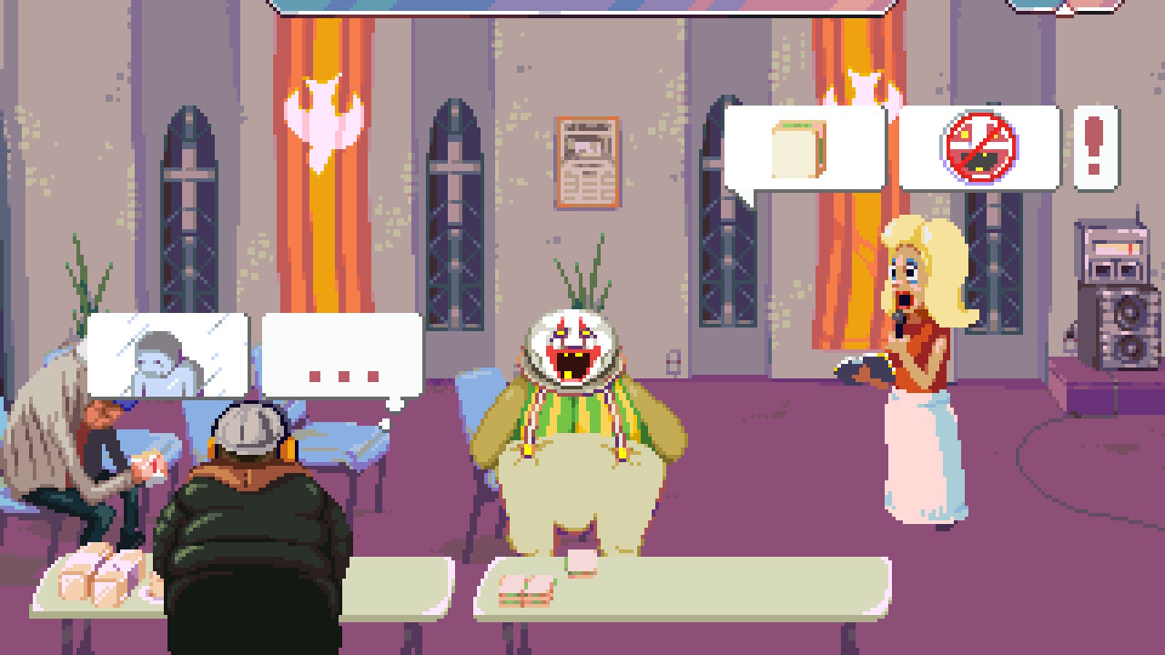 Dropsy na igreja.