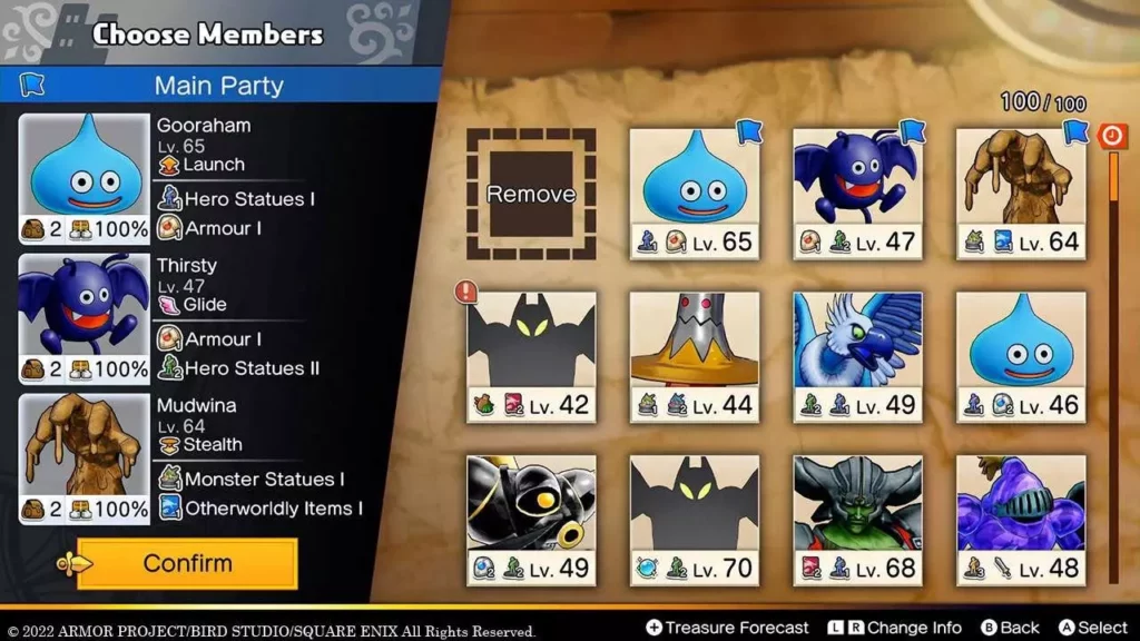 DRAGON QUEST TREASURES