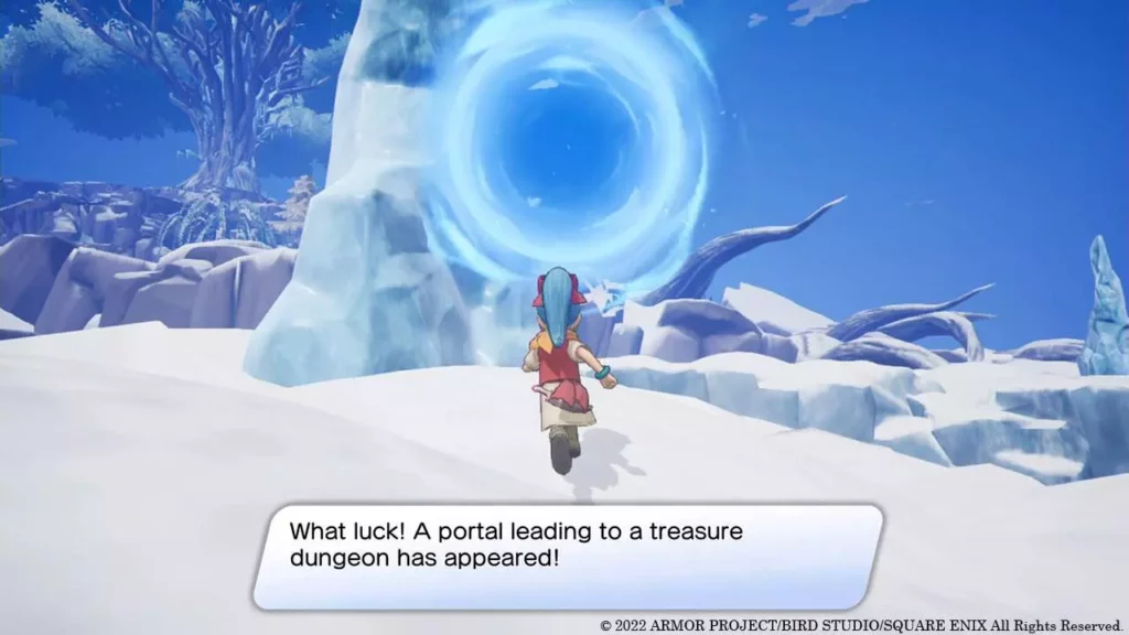 Teleportal de DRAGON QUEST TREASURES