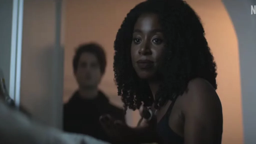 Kirby Howell-Baptiste como Morte em Sandman | Neil Gaiman | Netflix