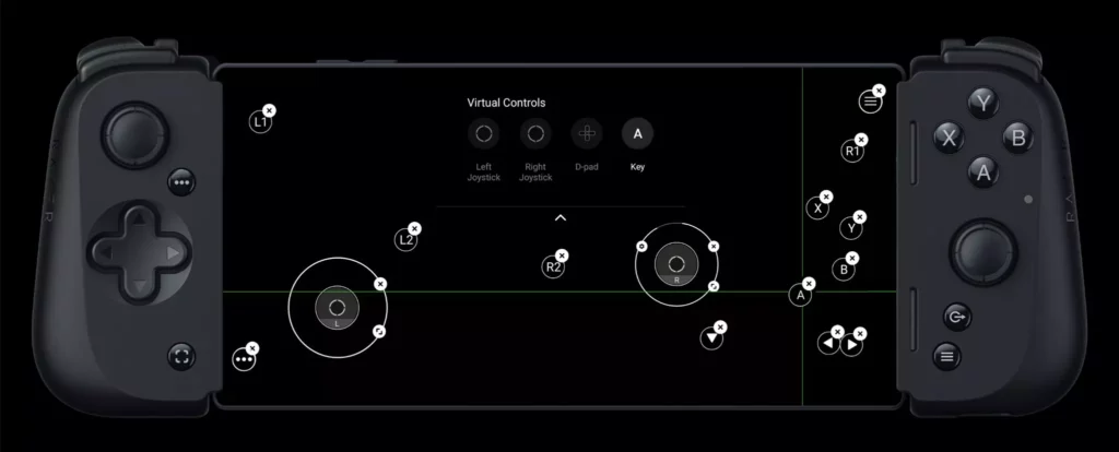 Razer Nexus UI for Kishi V2 for Android with Support for Touchscreen-only Games