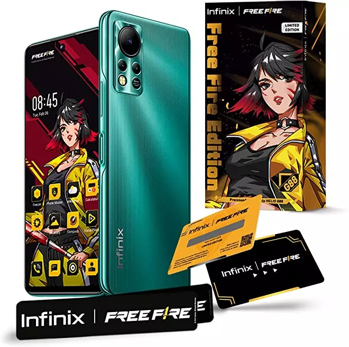 Smartphone INFINIX Free Fire Limited Edition